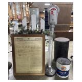 Gulf Motor Oil Advertising Tin, Penna. Inspection