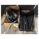 Extension Cords, TV Mount Brackets.