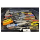 Tools- Hammer, Pliers, Screw Drivers.