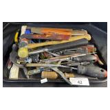 Garage Tools- Hammer, Chisel, Screw Driver.