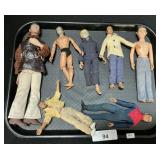 7 Vintage Action Figures, Archie, Mego Corp.