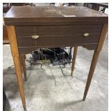 Mid Century Modern Singer Sewing Table/Machine.