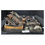 Lot Of Woodworking Planes.