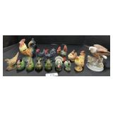 Lefton & Japan Chicken & Pheasant S&P Shakers.