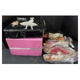 Barbie Dolls & Cases.