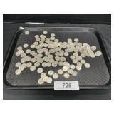 150 90% Silver Dimes.