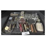 Paper Weights, Pocket Knives, Keychains.