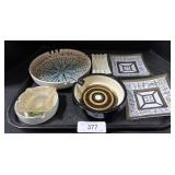 Italian Pottery Platters & Plates.