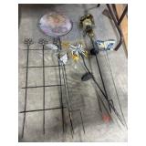 Wrought Iron Garden Metal Art.