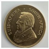 1 Troy Oz Fine Gold 1978 Krugerrand.