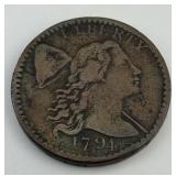 1794 Liberty Cap Large Cent.