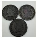 1828-1832 Classic Head Half Cents.