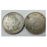 90% Silver 1921 & 1921-S Morgan Dollars.