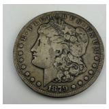 90% Silver 1879-CC Morgan Dollar.