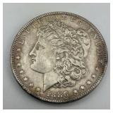 90% Silver 1886 Morgan Dollar.