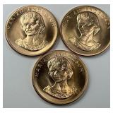 3 1/2 Troy Oz Gold 1980 American Arts Medals.