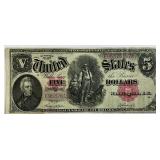 United States 1907 Five Dollar Bill