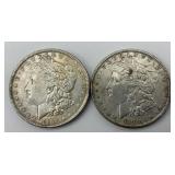 90% Silver 1889 & 1890 Morgan Dollars.