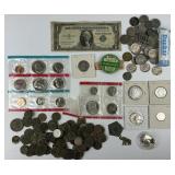 U.S. Cents, Nickels, Commemorative Round.