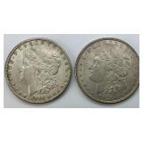 90% Silver 1890 & 1921 Morgan Dollars.