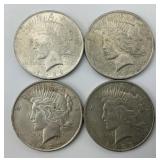 90% Silver 1922 & 1923 Peace Dollars.