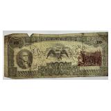 1861-1929 Large Size Horse Blanket U.S. Bank Note