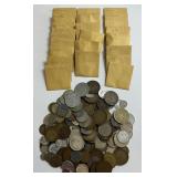 Foreign Currency Coins, Mexico, France.