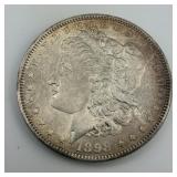 90% Silver 1898 Morgan Dollar.