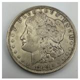 90% Silver 1921-D Morgan Dollar.