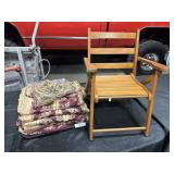 (6) Curtain Panels, Birchwood Childrenï¿½s Armchair.