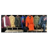 Snowsuits, Winchester Hunting Suit, Rain Jackets.