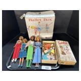 Mattel Ballet Box, Twinkie Doll, Vintage Dolls.