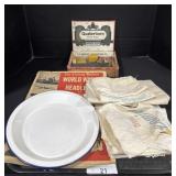 Quakertown Cigar Box, Stamps, Sugar & Feed Bags.