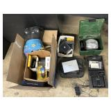 Disco Ball, DVD Player, Escort Radar Detector.