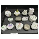 Lefton, Prestige, Jasco, LVC Jewelry/Trinket Boxes