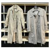 London Town & Weather Wise Lined Trench Coats.