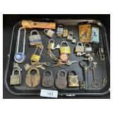 Vintage Locks & Keys, Skeleton Keys.