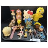 Character Hand Puppet Heads, Bubble Baths.