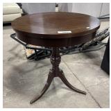 Vtg Mersman Style Drum Table.