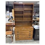 Ethan Allen Maple 2-piece Chest/Bookshelf.