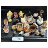 Tray Of Wade England & Japan Animal Figurines.