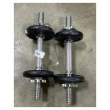York 2.5 lb Disc Weights & Curling Bars.