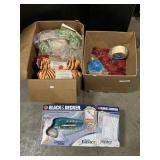 B&D Scrubber, Carpet Tiles, Yarn, Quilt Blocks.