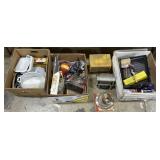 Tools, Hardware, Paint Supplies, Grinder.