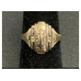 10 KT Gold Class Ring,