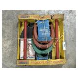 Vintage Sport Craft Horseshoe Game Set.