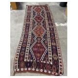 Kurdish Tribal Runner Rug.