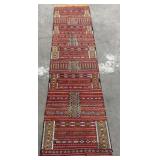 Moroccan Berber Kilim Runner Rug.