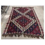 Kurdish Tribal Kilim Rug.