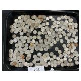 296 90% Silver Roosevelt Dimes.